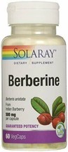 Solaray Berberine 500mg | Non-GMO | 60 Count - £18.25 GBP