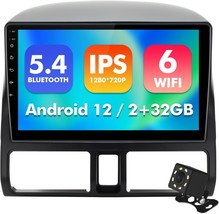 Android 12 CarPlay Car Stereo Radio GPS Navi WiFi For Honda CRV 2002-2006 - $102.90