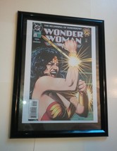 Wonder Woman Poster # 5 FRAMED Wonder Woman #0 (1994) Brian Bolland Movie - £59.80 GBP