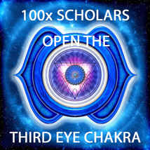 100X 7 SCHOLARS WORK OPENING 3RD EYE CHAKRA FOR SIGHT MAGICK RING PENDANT image 2