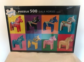 Swedish Kärnan Puzzle 500, Dala Horses, Sweden - $49.99