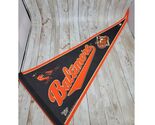Vintage Baltimore Orioles 2005 Pennant Oriole Bird Throwback Logo 12x29"... - $17.97