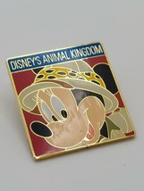 Disney&#39;s Animal Kingdom Walt Disney World Vintage Enamel Pin 2000 Mickey... - $24.55