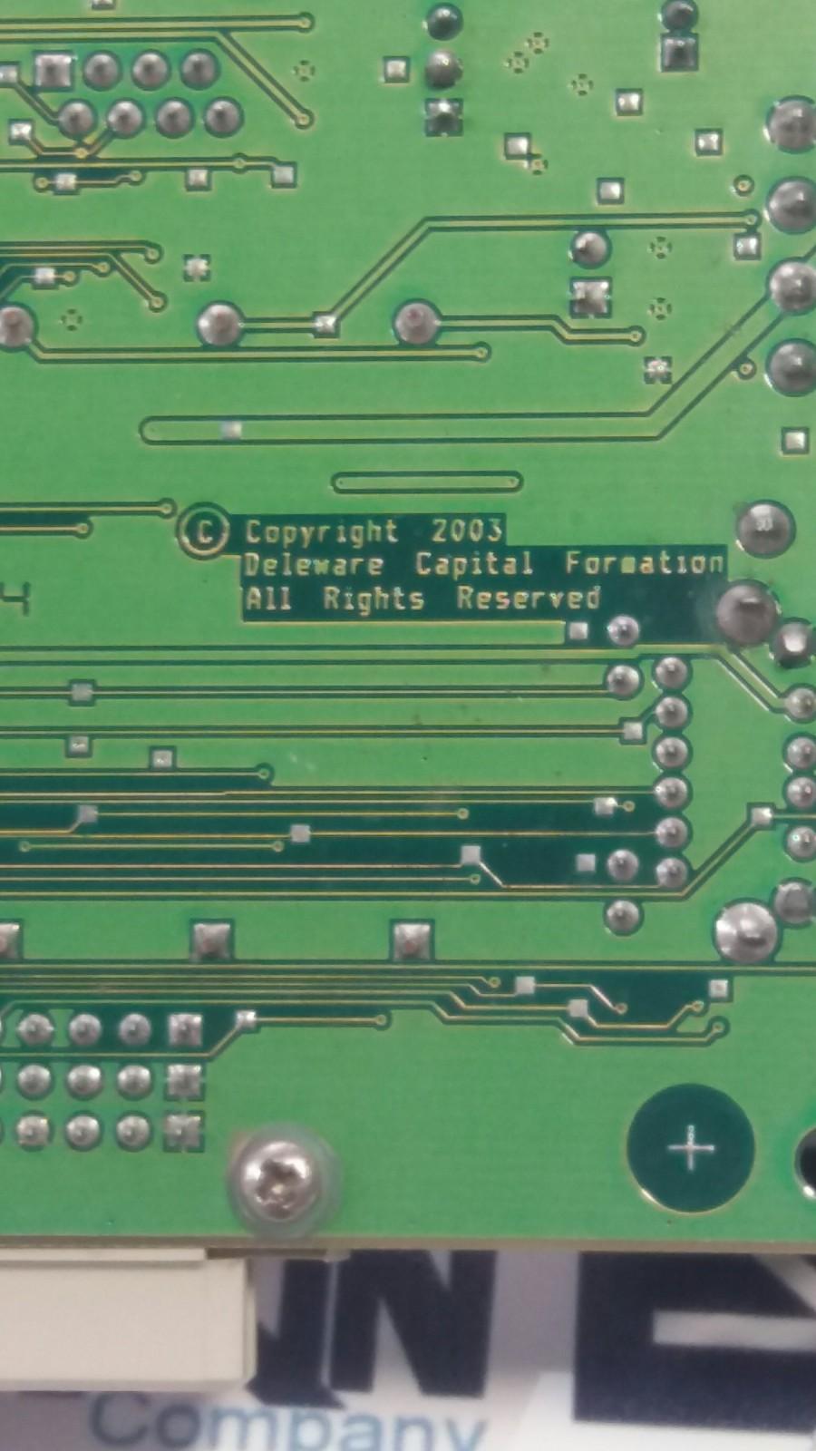 Delawere 01152-00226 REV D Circuit Board  - $48.90