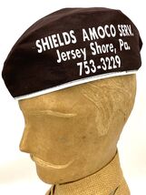 VTG Amoco Gas Station Attendant Hat American Oil Company Jersey Shore Pa... - $125.13