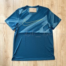 NWT Nike DR8803-469 Men&#39;s Sportswear Dri-Fit Training Top Tee Shirt Blue... - £18.38 GBP
