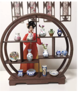 1:6 Chinese Antique-and-curio shelves Only for 1/6 Scale Dollhouse / Art... - $3.60+