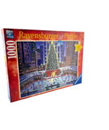 Ravensburger Christmas Rockefeller Center Ice Skating NYC 1000 Piece Puzzle - £22.06 GBP