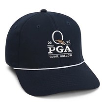 PGA Championship 2025 New Imperial Navy with White Rope Hat Quail Hollow - $40.97