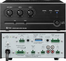 New TOA Electronics BG-235 Amplifier &amp; Mixer BG-235 CU - £182.63 GBP