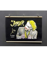 Stunning Hand-Painted Black Velvet Artwork - Joker Comics Character  ori... - $99.00