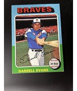1975 Topps Baseball Cards Complete Your Set - Darrell Evans #475 - $71.40 MXN