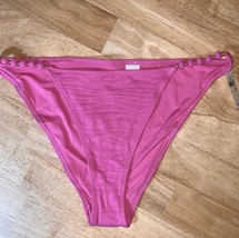 Large  Aerie Women&#39;s Pink  Bikini Bottoms BNWTS $29.95 - £12.60 GBP