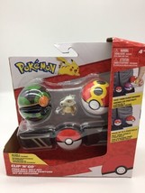 Pokemon Clip &#39;n&#39; Go Poke Ball Belt Set Cubone Rare Htf Brand New - £17.53 GBP