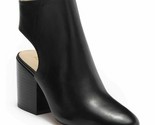 Bettye Muller NY Women Ankle Booties Slingback Nominee Size 7.5 Black Le... - $39.60