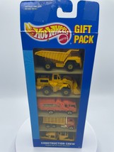 Hot Wheels Construction Crew Gift Pack 5 Car Pack 1:64 Scale Vintage  1994 - $11.39