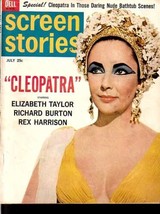 SCREEN STORIES 7-63 LIZ T as CLEOPATRA &quot;nude&quot; + more NI VG/FN - £37.90 GBP