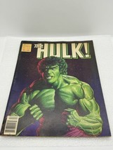 The Hulk 24 Marvel Magazine 1980 Joe Jusko Cover Lou Ferrigno Detachment At Top - $27.83