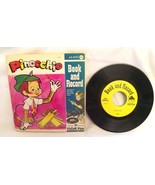 Vintage Children Pinocchio Book Record Peter Pan Records Walton Netherlands - $13.49 CAD