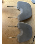 01 02 03 04 05 HONDA CIVIC Sedan Front Headrest L&amp;R Gray Left right Head... - $39.59