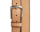 AllSaints Topstitch Leather Belt, Size 40 in Acorn Brown - $34.99
