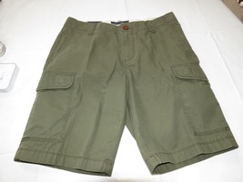 Mens Tommy Hilfiger Cargo Short 30 olive 78A8480 512 cotton walk casual shorts - £26.73 GBP