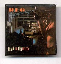 RIO Speedwagon  HI IN FIDELITY Album cover Pinback 2 1/8&quot; - $9.99