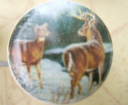Cabinet Knobs Buck Whitetail Deer Wildlife #2 - $5.30
