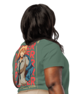 Women’s Organic Ribbed Neck T-Shirt – Power Back Print (Green Bay) - $75.63 CAD