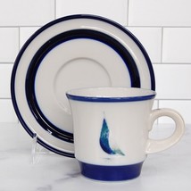 Noritake Running Free Saucer &amp; Tea Cup Coffee Mug Dinnerware Japan - £7.56 GBP