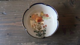 Vintage Flower Chinese Wedding Ring Bowl 3&quot; - £23.34 GBP