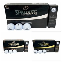 Spalding 15 Pelota Golf Paquete Control, Feel O Distancia - $23.58