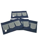 Place Mats Blue Jean Denim 13x18 With Pockets Set of 4 with Pockets Clos... - €12,77 EUR Place Mats Blue Jean Denim 13x18 With Pockets Set of 4 with Pockets Clos... - €12,77 EUR