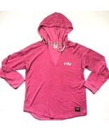 Victoria Secret Pink Terry Hoodie Size Small - LIGHT STAIN SEE PICS - £18.33 GBP