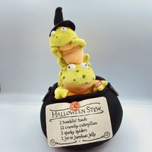 Hallmark Trembling Toads Halloween Stew Singing Toads in Caludron Lights. Works - £18.63 GBP