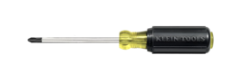 Klein Tools 603-4 #2 Profilated Phillips Head Screwdriver with 4 in. Round Shank - $14.03