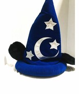 DISNEYLAND  Mickey Mouse Fantasia Blue Sorcerers Wizard Hat Light Up NEW - €17,58 EUR