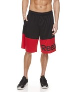 Reebok Basketball Gym Shorts  Mesh w/Elastic Drawstring  Men&#39;s Sz M Wais... - $26.92 CAD