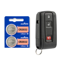 Toyota Keyfob Replacement Battery Murata CR2032 Lithium (2 Pack) + Tracking - $4.12