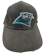 carolina panthers lightwear hook &amp; loop adjustable lighted adidas hat bl... - $24.38 CAD