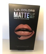 L.A Colors Matte Lip Kit Color A Tad  Of Tan - £4.68 GBP