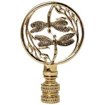 Royal Designs Double Dragon Fly Filigree 2.75&quot; Lamp Finial for Lamp Shad... - £20.25 GBP+