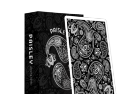 Paisley Playing Cards Workers Deck Black by Dutch Card House Company - £13.19 GBP