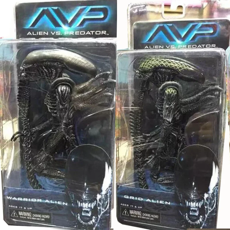 NECA Warrior Grid Alien PVC Action Figure Alien VS Predator Xenomorph Aliens - £28.37 GBP+