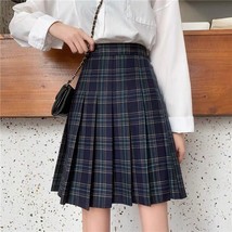 Wine Red Plaid Midi Skirt Women Plus Size Pleated Plaid Skirt Christmas Outfit image 7