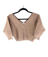 Princess Polly Womens Love More Knit Sweater Top Dolman Sleeve Cropped B... - £9.94 GBP