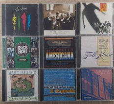 Acapella CD Lot of 9 Best Of The Vocal Bands A Capella Marc Beacco The Crocodile - £7.90 GBP