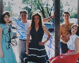 Inventing The Abbotts Cast Signed Photo X4 - Liv Tyler, Jennifer Connelly w/COA - £206.27 GBP