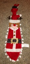 December Home Yule Tie Greetings Christmas Tie, Dec 24th Santa, Rudolph Reindeer - £6.39 GBP