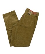 Levis Pants Womens 32x30 Brown Corduroy 314 Shaping Straight Leg Neutral... - $635.80 MXN